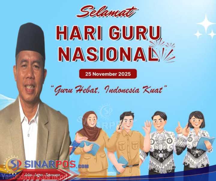 Kepala Sekola SMA.N2 Muara Beliti Mengucap kan Selamat Hari Guru Nasional 2025