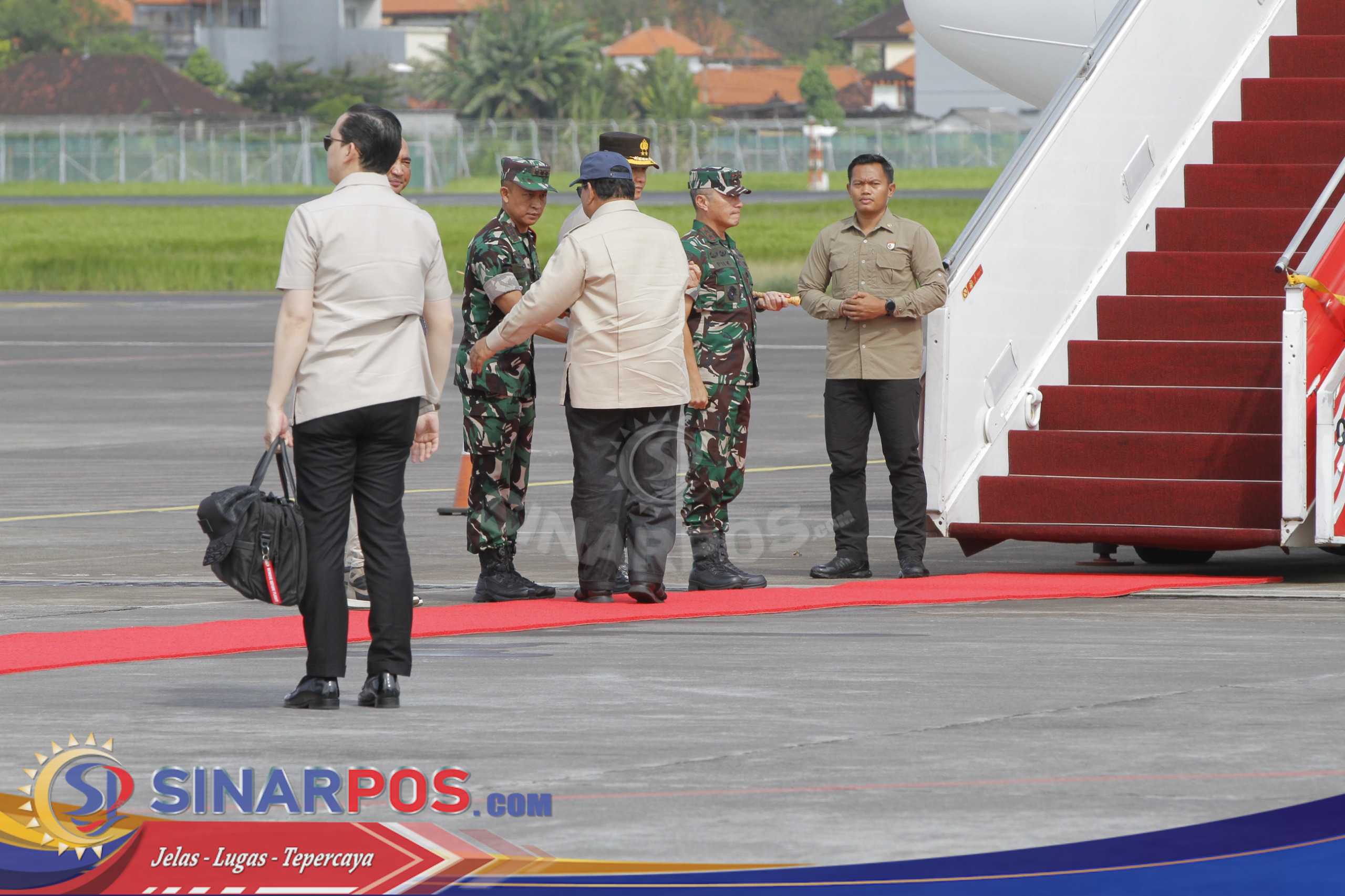 Pangdam IX/UDY Kawal Kepulangan Presiden Prabowo Usai Tuntaskan Kunjungan Strategis di Bali