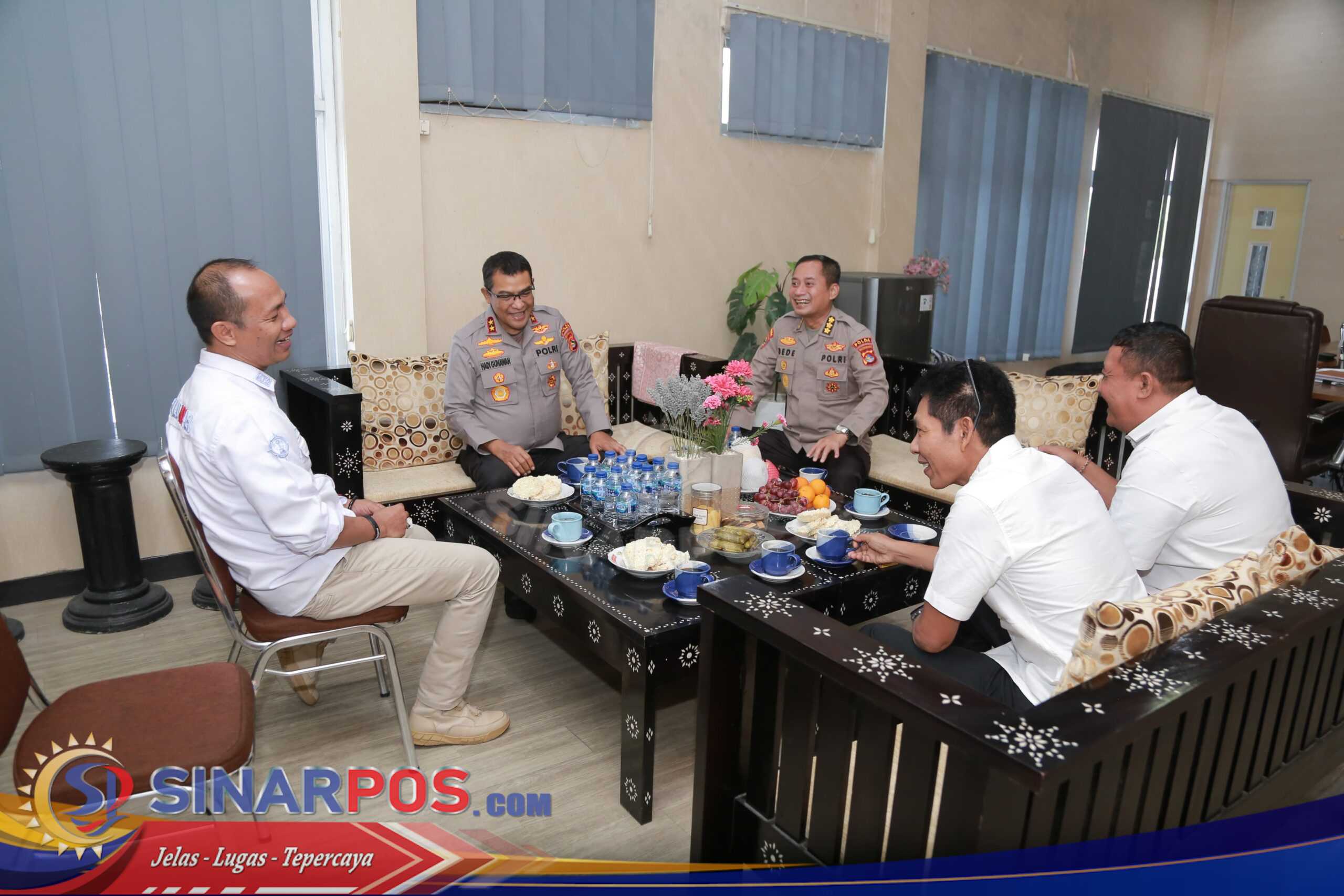 Kapolda NTB Silaturahmi ke Kantor Pertanahan Lombok Tengah, Tegaskan Sinergi Lintas Sektor