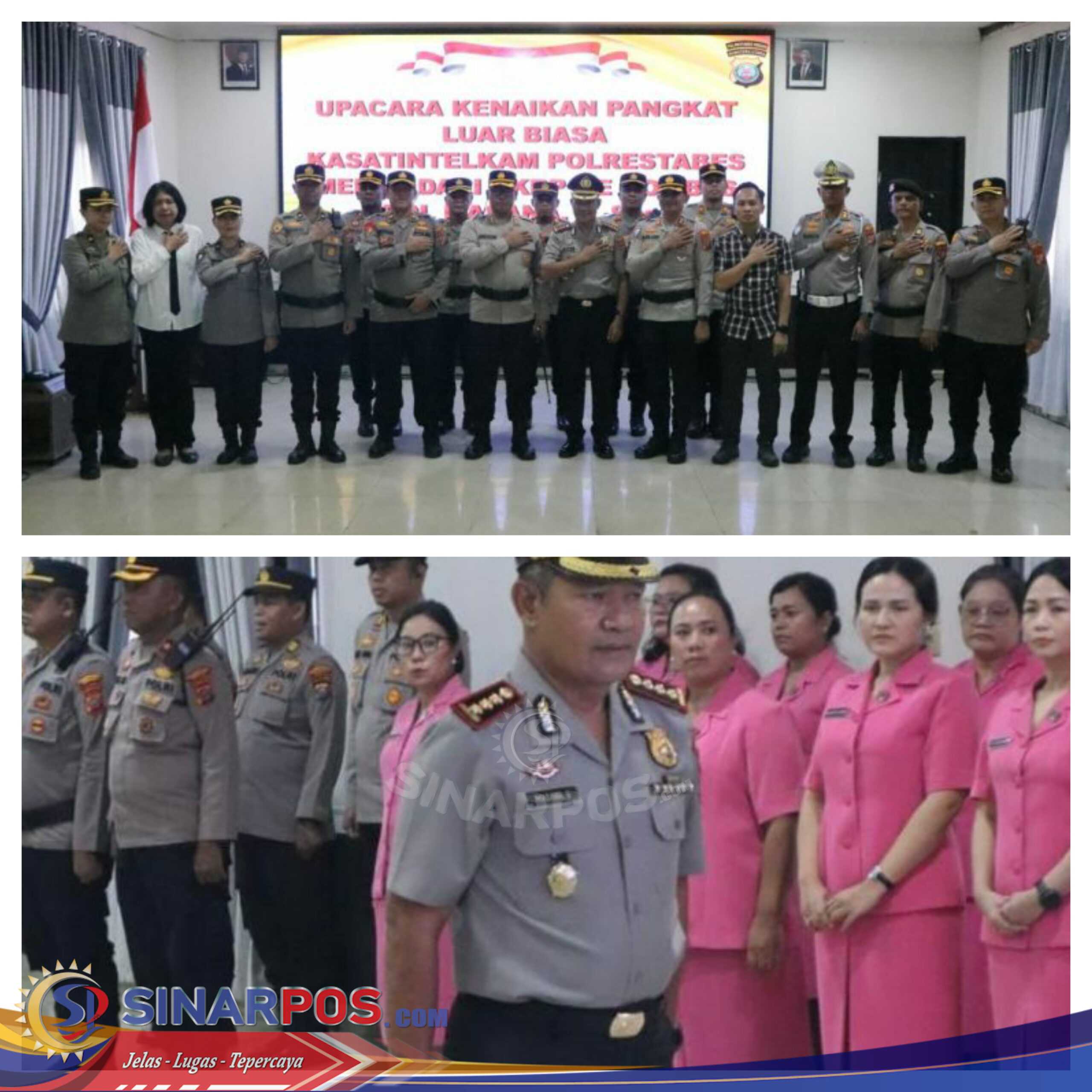 Kasat Intelkam Polrestabes Medan Raih Reward Pangkat Tiga Melati di Pundak Selama 29 Tahun Mengabdi