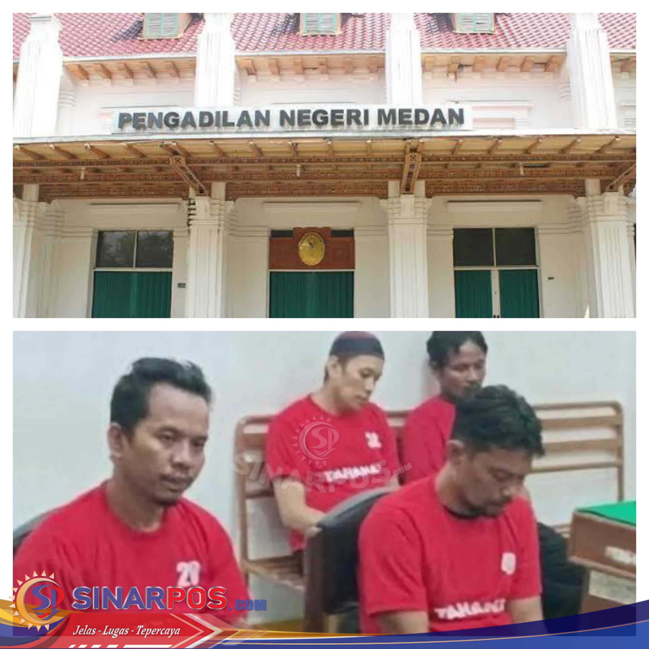 Pengadilan Negeri Medan Vonis Hukuman Mati Kepada 4 Kurir Sabu 40 Kg
