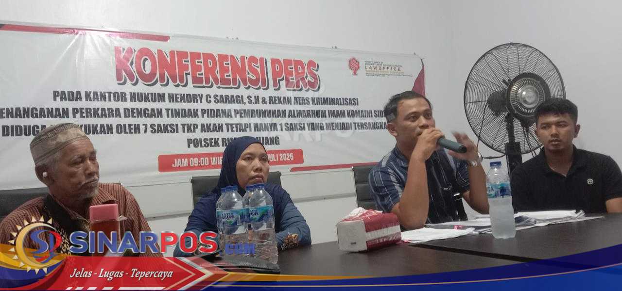 Belasan Media Nasional Kawal Kasus Kematian Imam Komaini Sidik: Dugaan Pembunuhan Terencana, Hanya Satu Tersangka Ditahan?