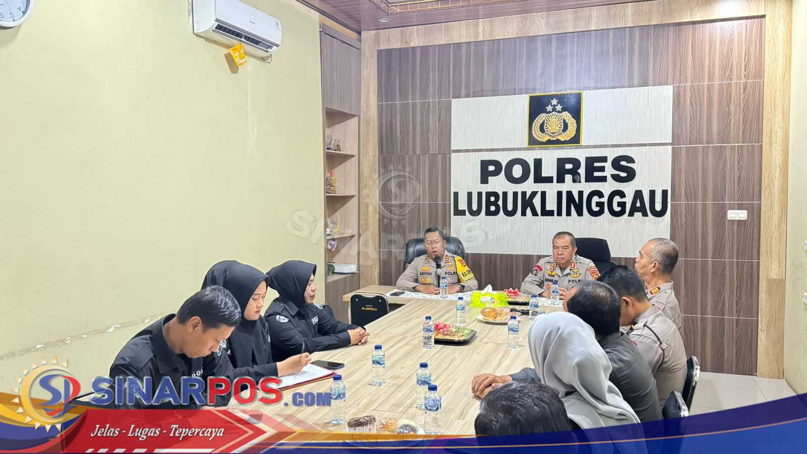 Polres Lubuk Linggau, Polda Sumatera Selatan (Sumsel), menerima kunjungan kerja dari Tim Supervisi
