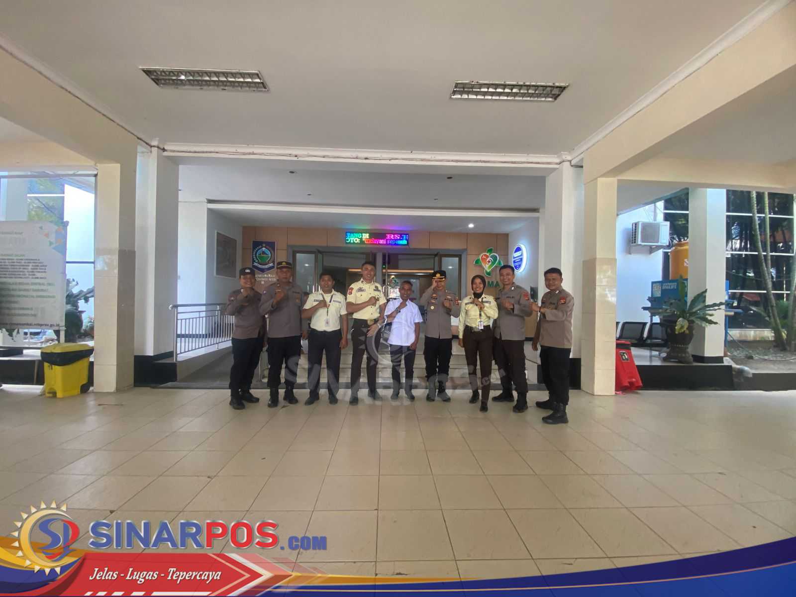 Polda NTB Lakukan Supervisi Satpam RSUD Manambai Abdul Kadir, Pastikan Standar Pengamanan Sesuai Aturan
