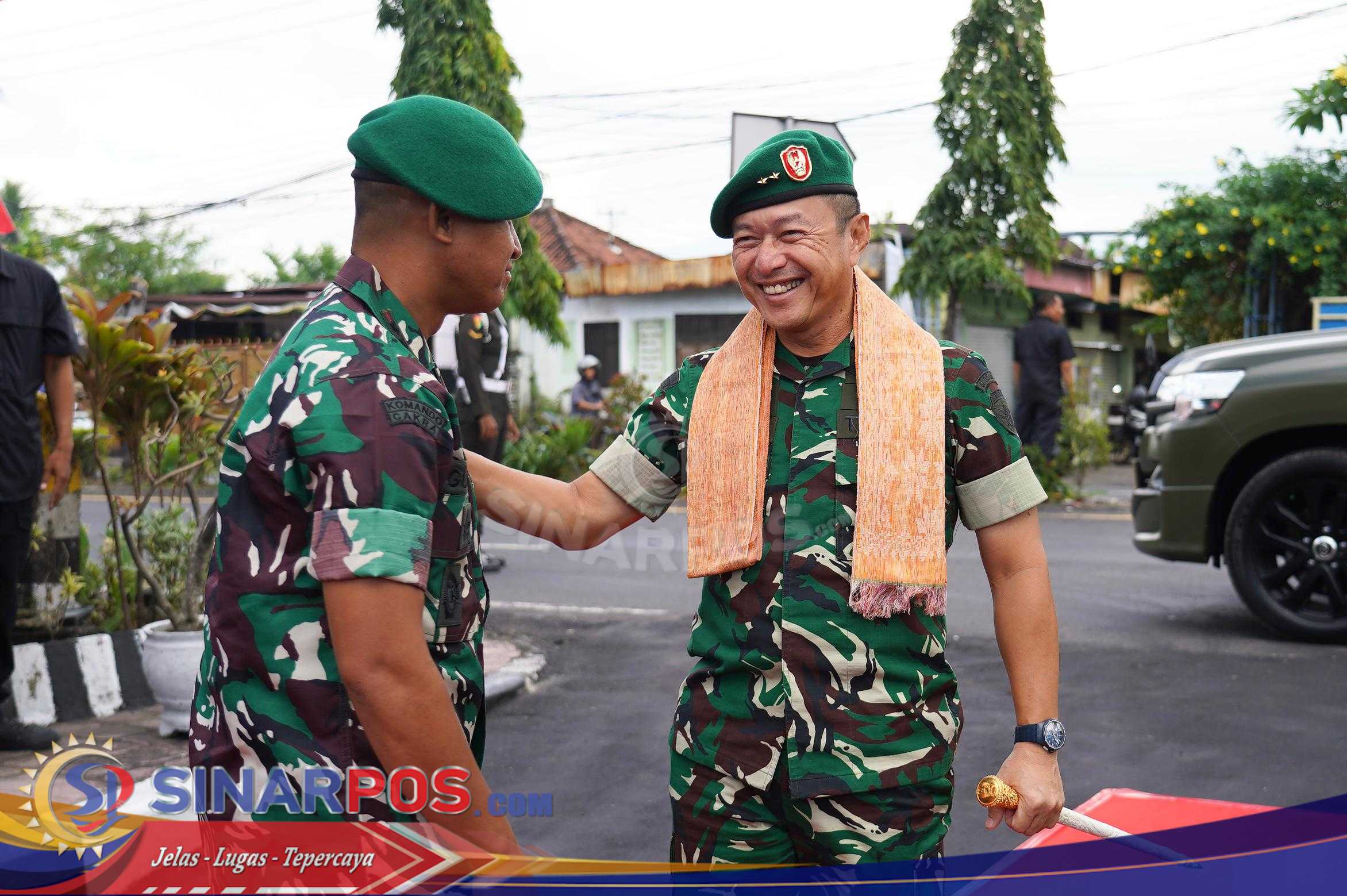 Kunjungi Jajaran Kodim, Pangdam Tegaskan Peran Babinsa dan Kearifan Lokal
