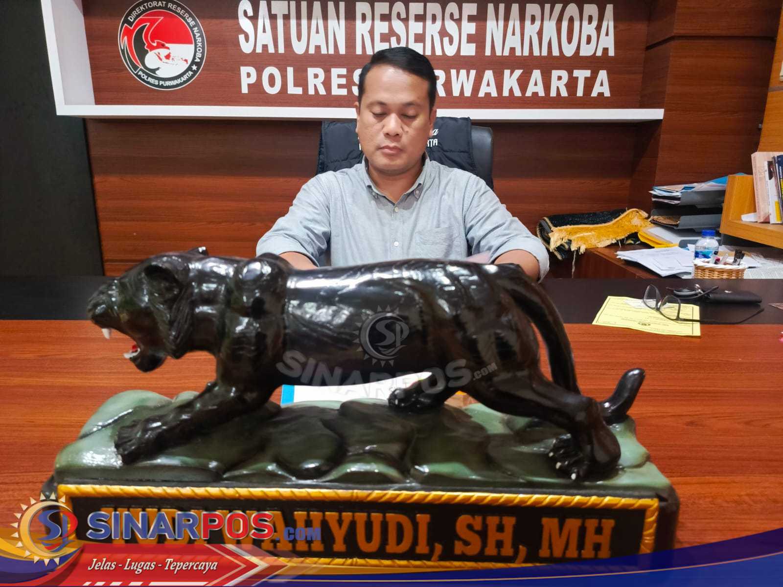 Satres Narkoba Polres Purwakarta Ringkus Delapan Pelaku Dalam Sepekan.