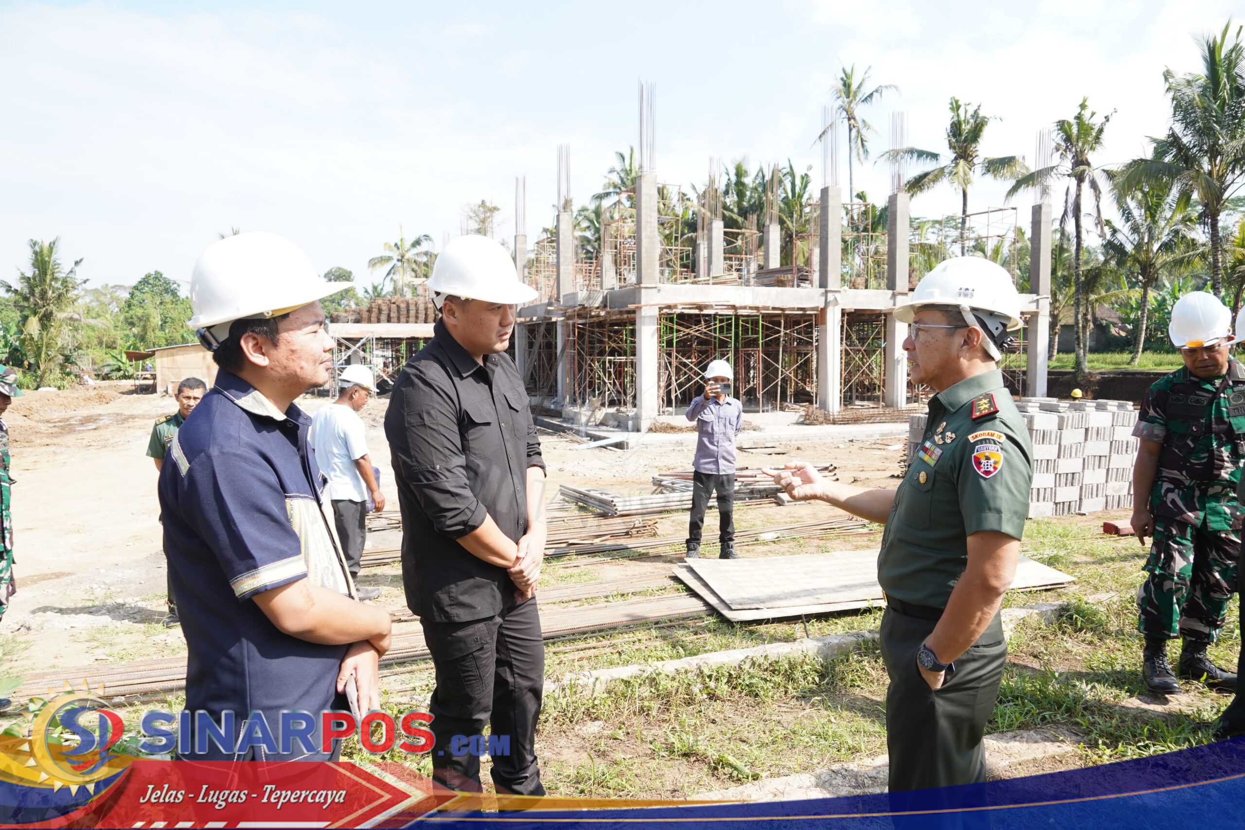 Pangdam IX/Udayana Tinjau Pembangunan Rusun dan Lokasi MBG di Wilayah Mengwi