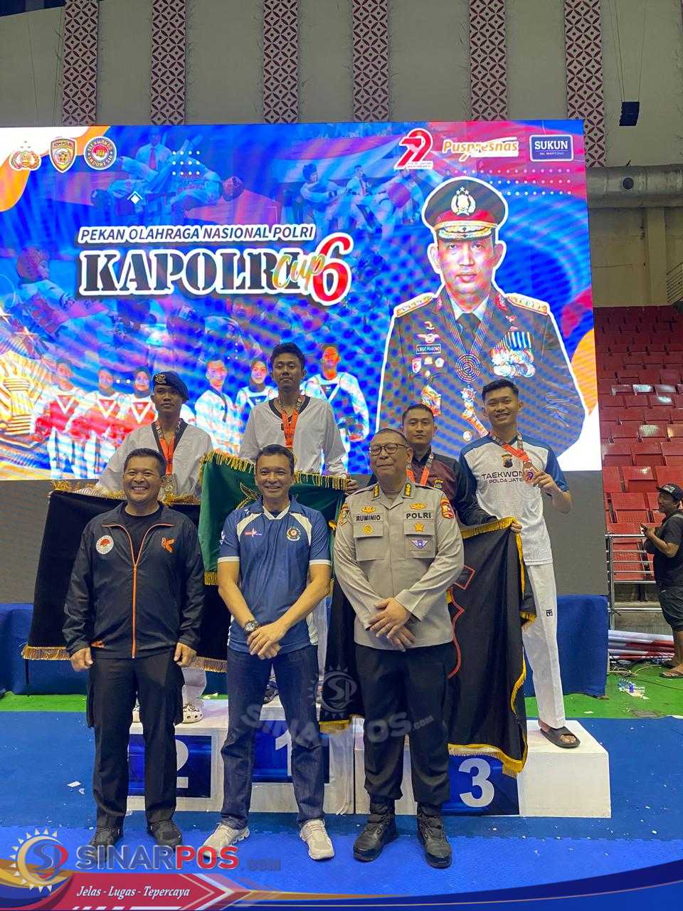 Kejurnas Kapolri Cup 6, Atlet Taekwondo Polda Bali Raih 2 Medali Perak dan 1 Perunggu