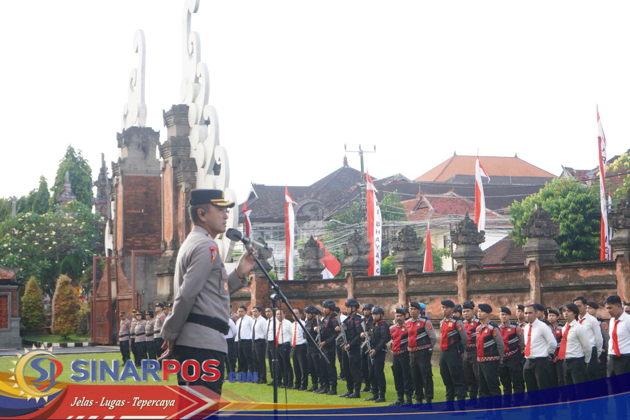 Polda Bali Gelar Apel Operasi Sikat Agung 2025, Tegaskan Komitmen Berantas Kriminalitas