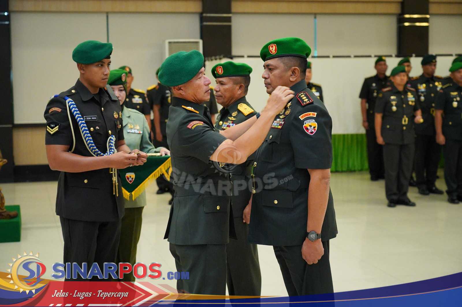 Pangdam IX/Udayana Pimpin Serah Terima Jabatan Danrem 161/Wira Sakti