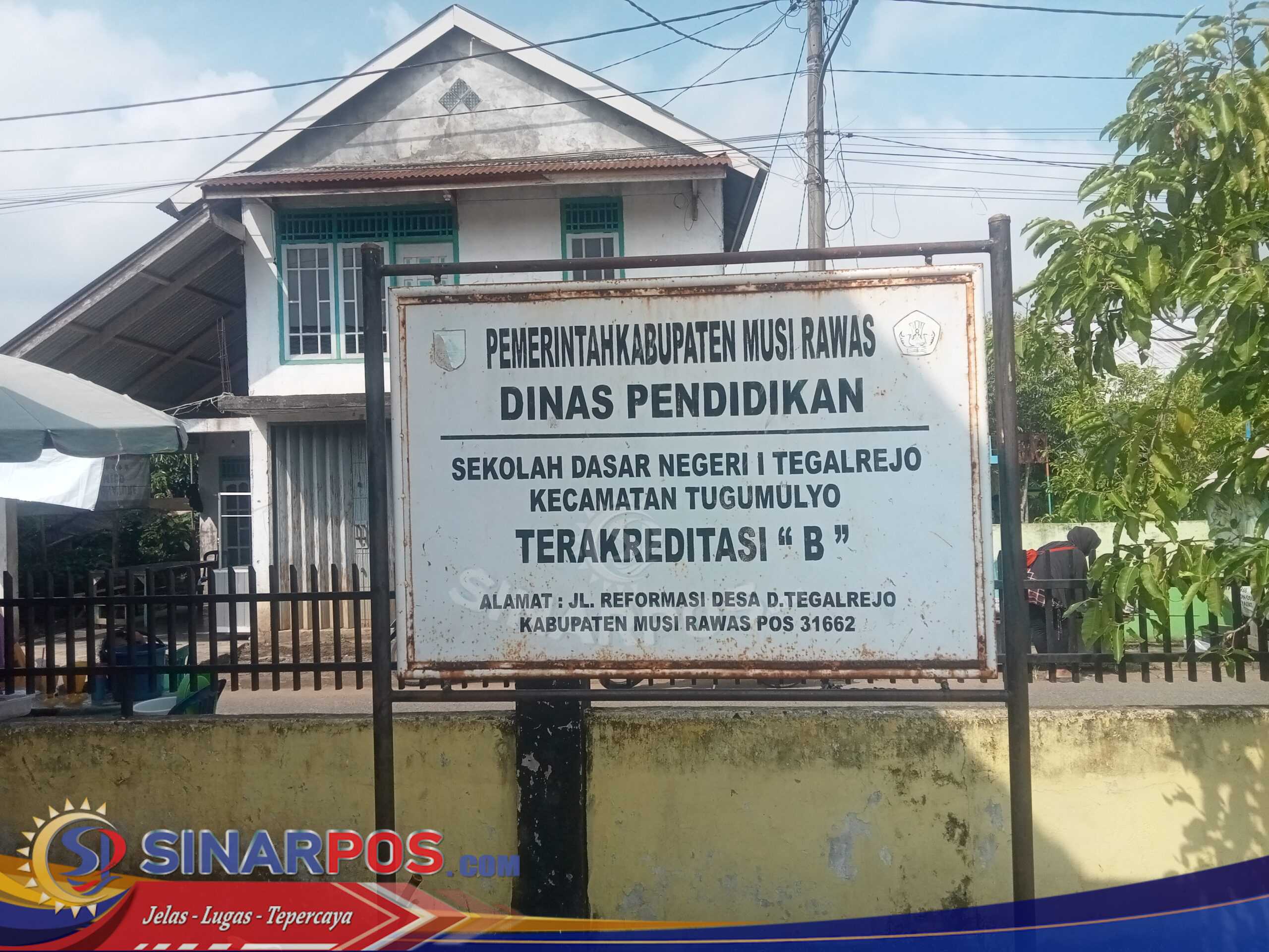 Diduga kuat ada nya  Penyimpangan Dana BOS di SDN 1 Tegal  Rejo kabupaten Musirawas