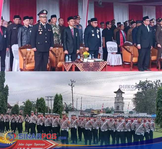 Wali Kota Lubuk Linggau Hadiri Upacara HUT Bhayangkara ke-79