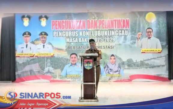 Wakil Wali Kota Hadiri Pelantikan Pengurus KONI Kota Lubuk Linggau Periode 2025-2030 Wakil Wali Kota Hadiri Pelantikan Pengurus KONI Kota Lubuk Linggau Periode 2025-2030