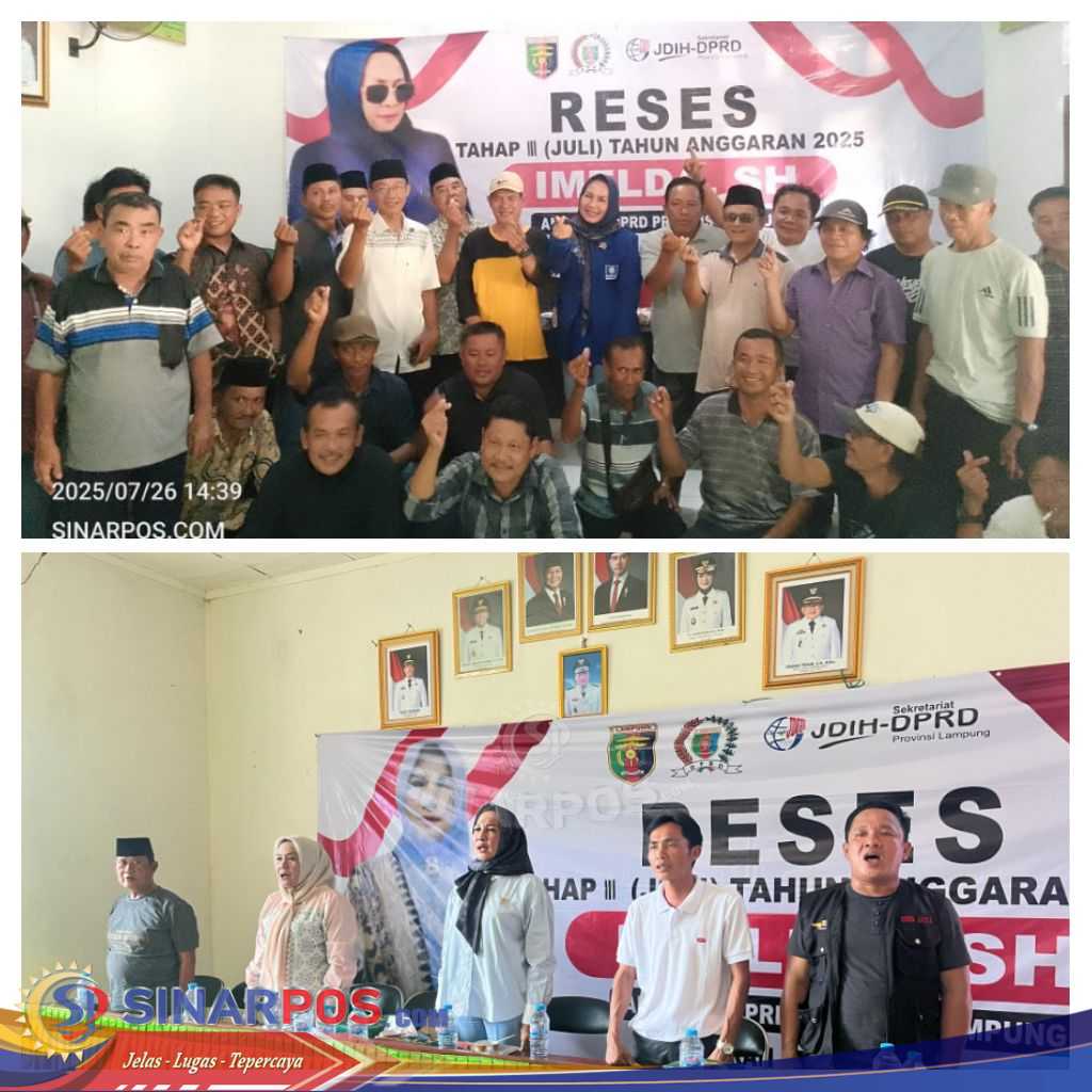 Anggota DPRD Prov Lampung Imelda S.H, Komisi II Serap Aspirasi dan Keluhan Masyarakat Bangkunat Melalui Kegiatan Reses