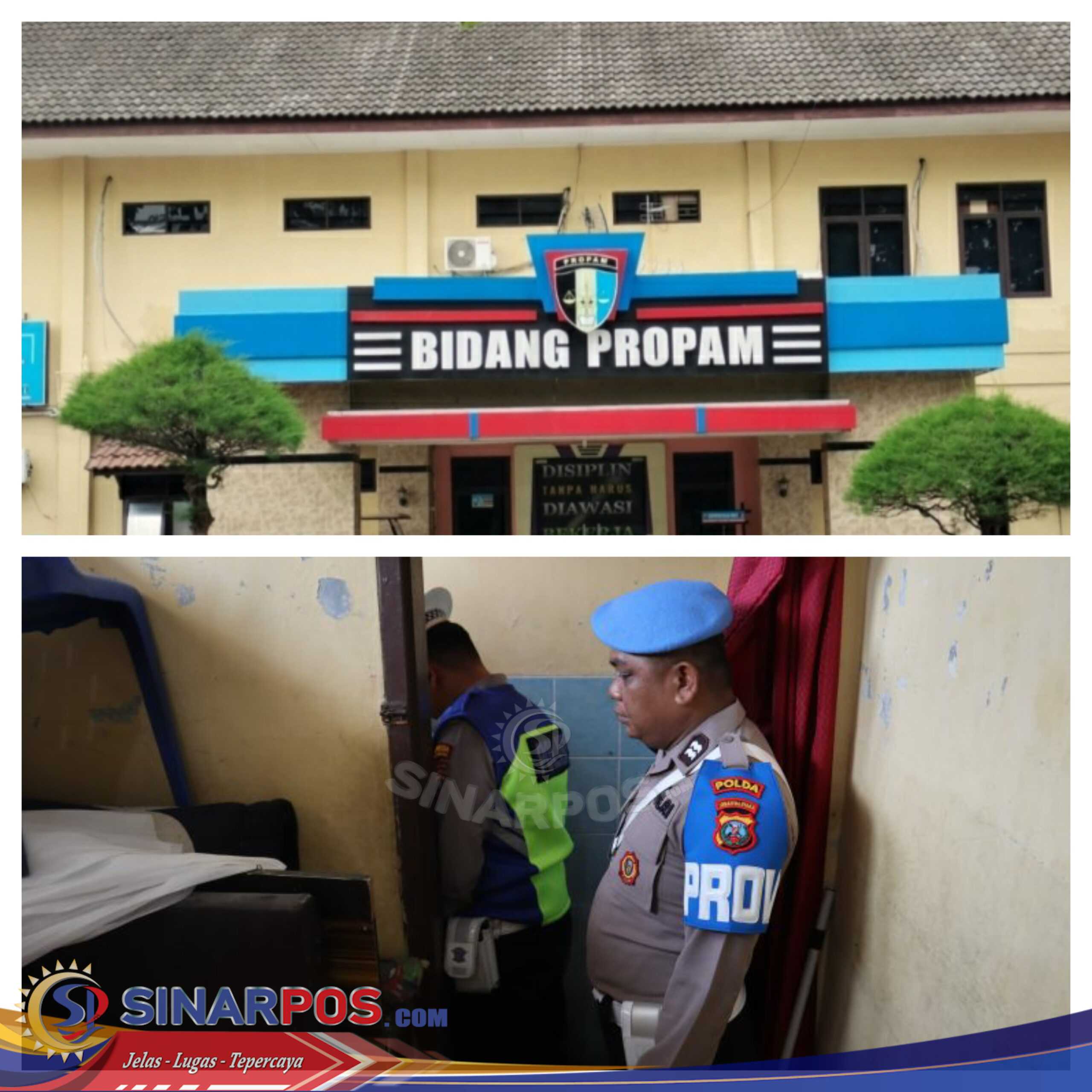 Bid Propam Polda Sumut bersama Sie Propam Polresta Deli Serdang laksanakan Gaktibplin Personil