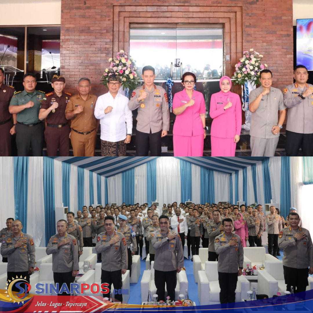 Kapolda Bali Kunjungan Kerja ke Polresta Denpasar, Resmikan Gedung Baru dan Rumah Jabatan