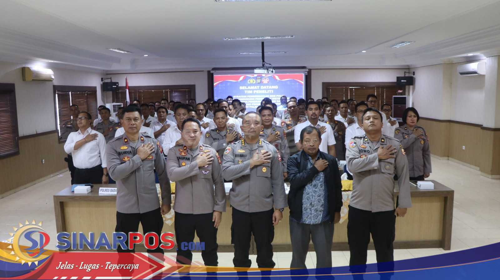Tim Puslitbang Polri Sambangi Polres Badung, Teliti E-MP dan Ketahanan Pangan Tim Puslitbang Polri Sambangi Polres Badung, Teliti E-MP dan Ketahanan Pangan