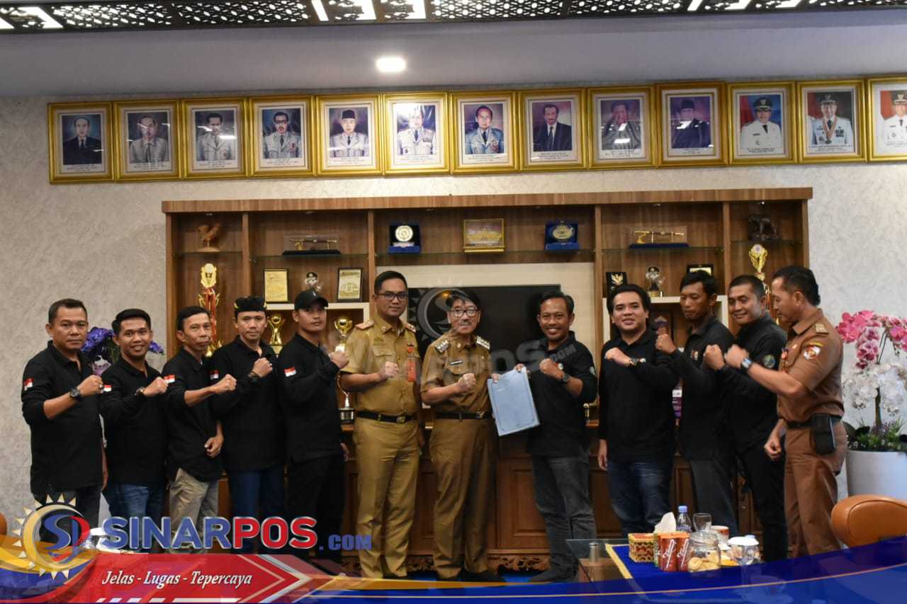 Bupati Lampung Utara Terima Kunjungan PD IWO, Dorong Peran Aktif Media Dukung Pembangunan Daerah