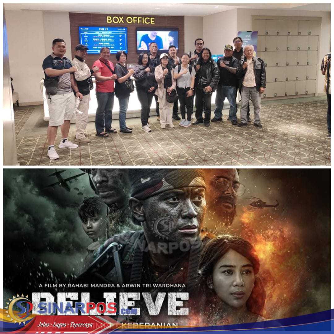 Media Mitra Kodam IX/Udayana Gelar Nobar Film “Believe” di Park 23 Kuta Media Mitra Kodam IX/Udayana Gelar Nobar Film “Believe” di Park 23 Kuta