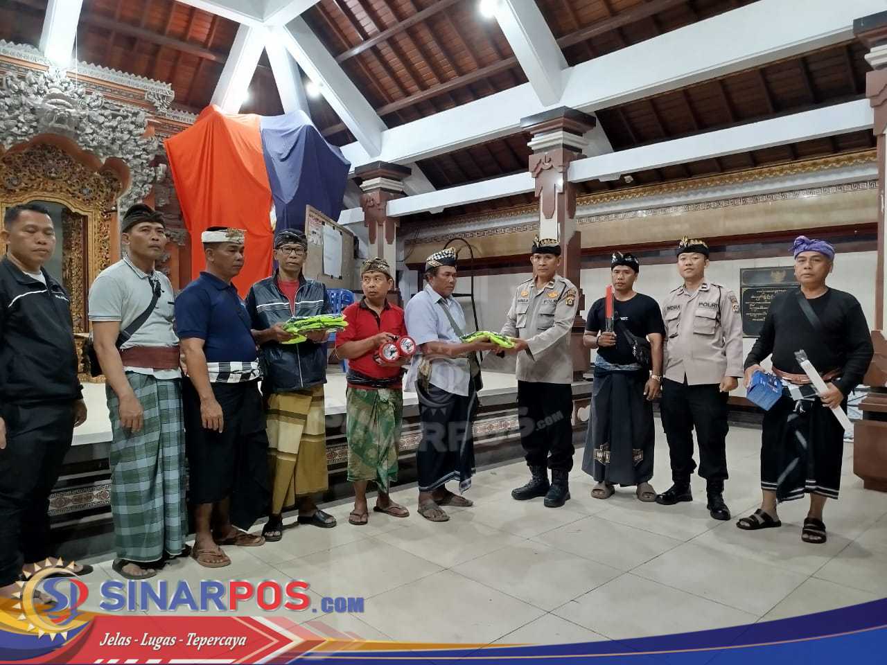 Wujudkan Keamanan Bersama, Polres Badung Rangkul Pecalang Dalam Jumat Curhat