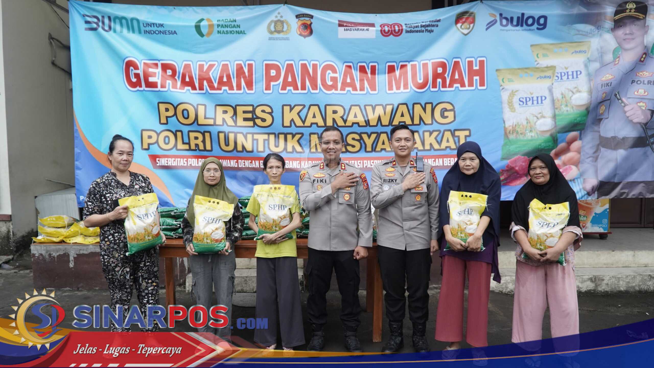 Polres Karawang Gelar Operasi Pasar Murah Beras Premium, Bantu Tekan Harga di Pasaran Polres Karawang Gelar Operasi Pasar Murah Beras Premium, Bantu Tekan Harga di Pasaran