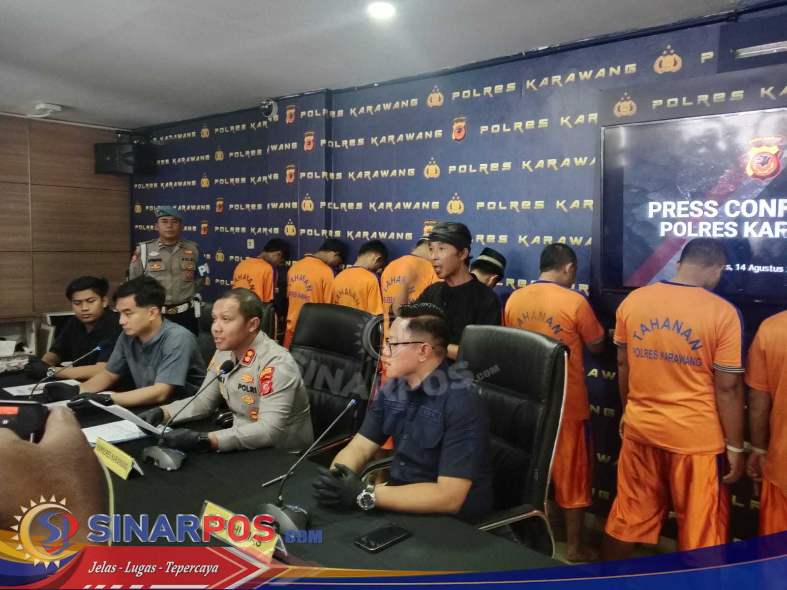 Polres Karawang Bongkar Komplotan Perampok Sadis: Satu Tewas, Dua Ditangkap, Dua DPO Bapak-Anak Masih Diburu