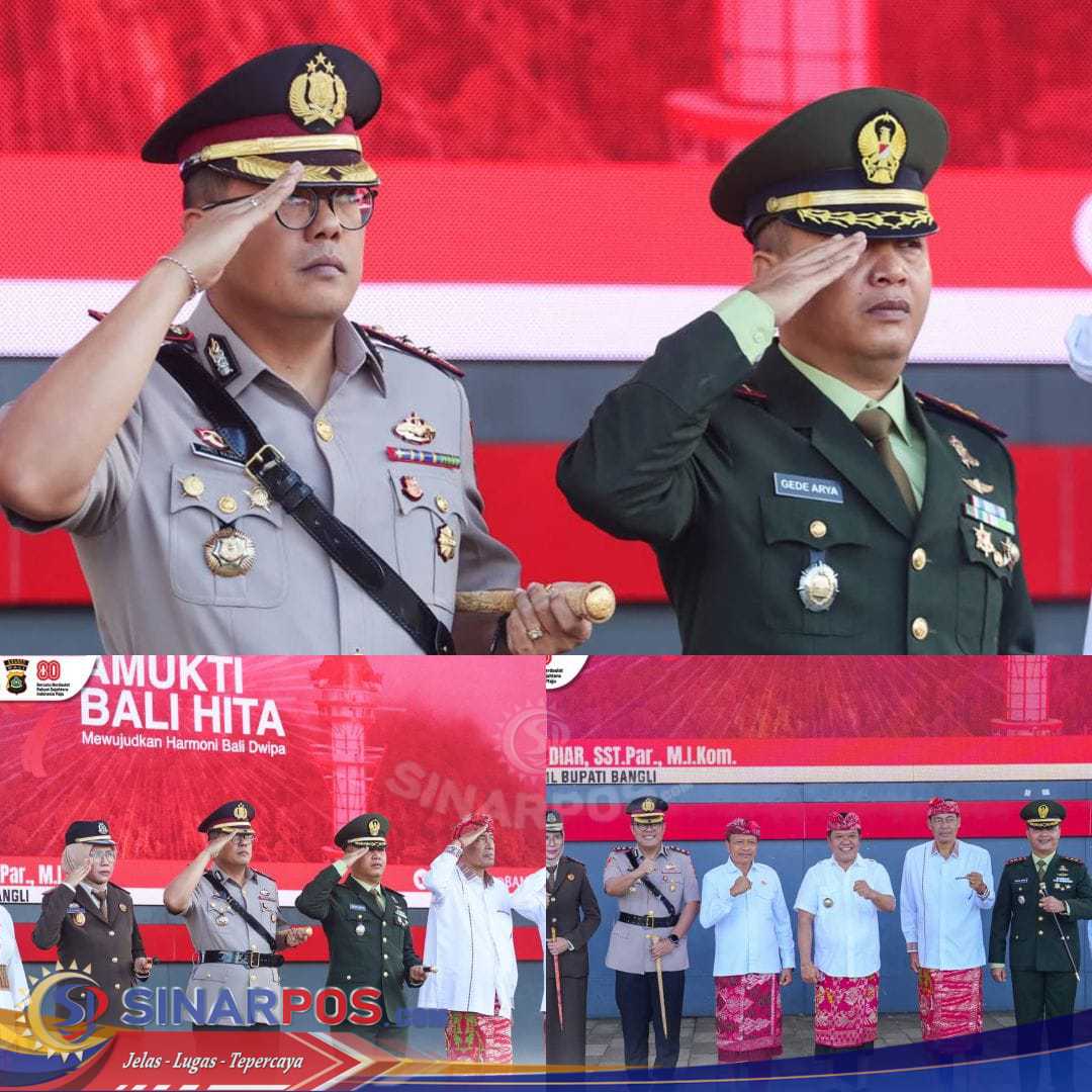 Kapolres Bangli Hadiri Upacara Peringatan Hari Jadi ke-67 Provinsi Bali: Mewujudkan Visi “Nangun Sat Kerthi Loka Bali”
