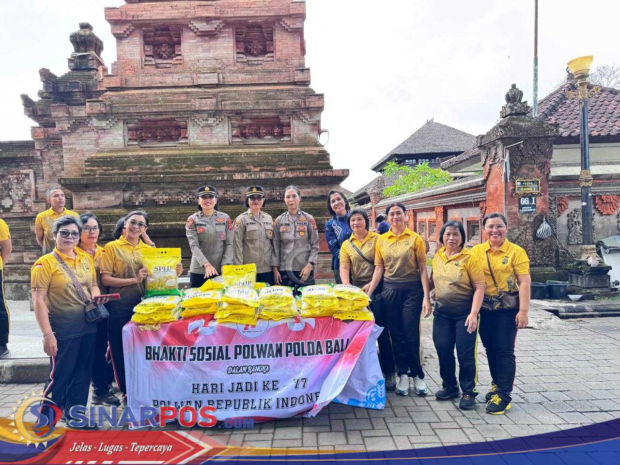 kegiatan Pangan Murah ,Polda Bali dalam Rangka Stabilisasi pasokan dan harga pangan Beras SPHP