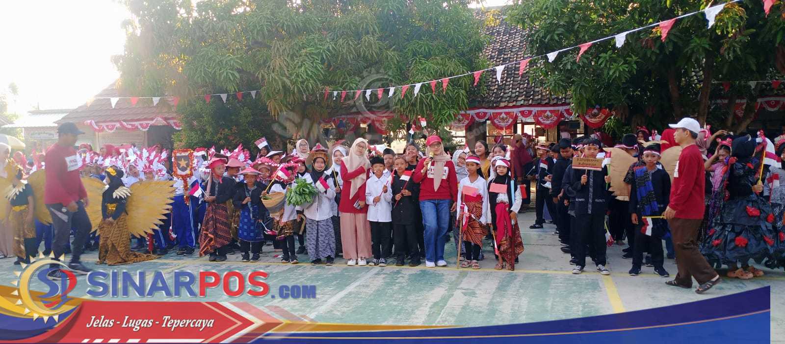 SDN Mekarjati 2 Karawang Barat Meriahkan HUT RI ke-80 dengan Karnaval dan Doorprize: Tanamkan Semangat Nasionalisme Sejak Dini