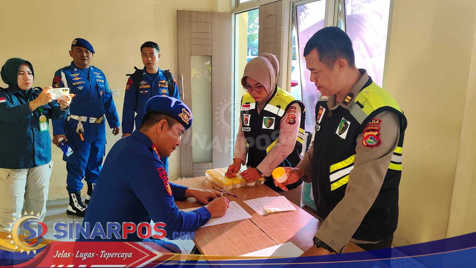 Tes Urine Dadakan, 63 Personel Polairud Polda NTB Negatif Narkoba