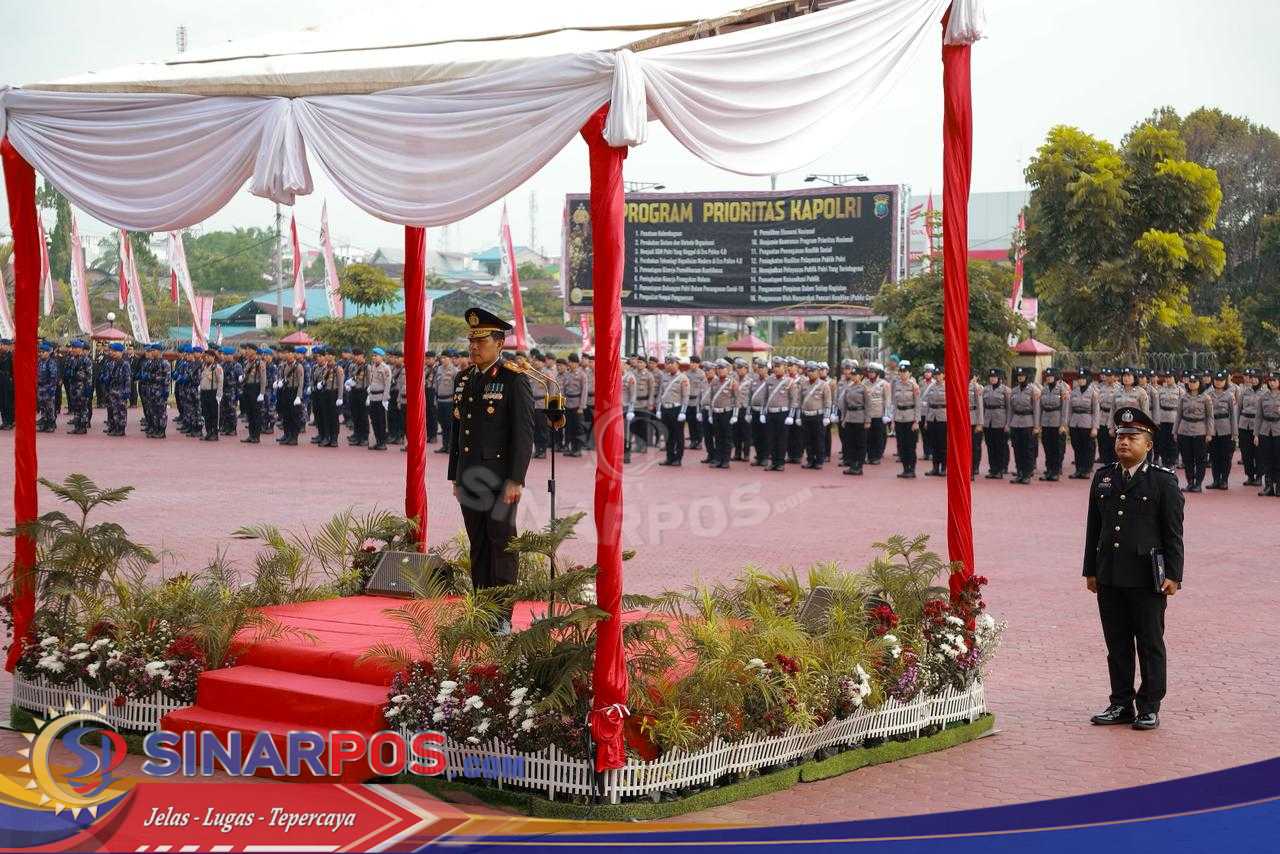 Polda Sumut Gelar Upacara Peringatan HUT RI ke-80 dengan Khidmat