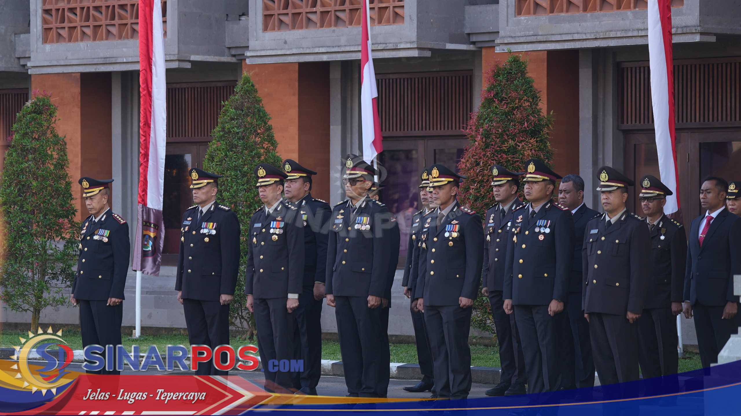 Peringati HUT Ke-80 Kemerdekaan RI, Polda Bali Gelar Upacara Bendera