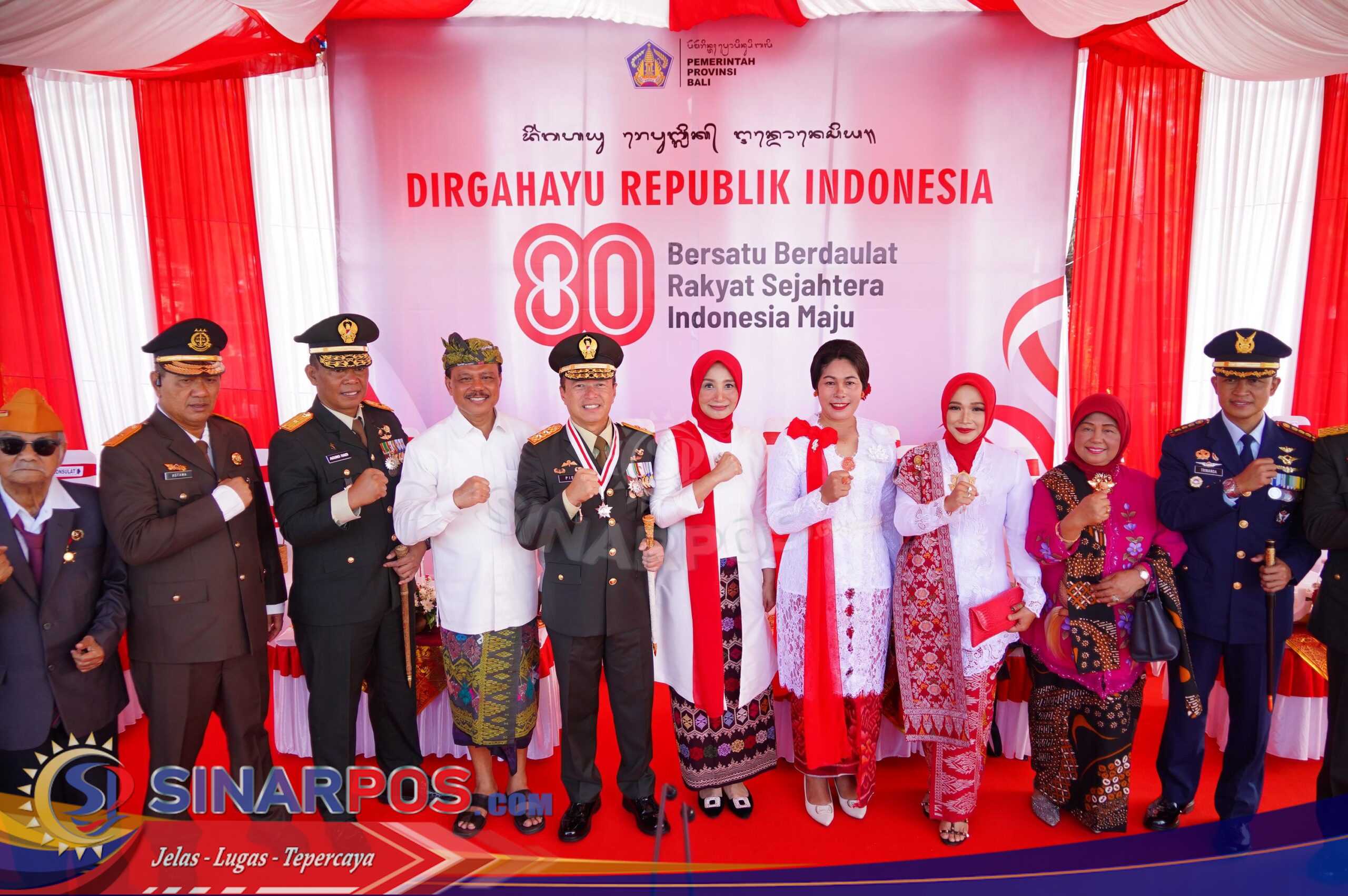 Pangdam IX/Udayana Hadiri Upacara Peringatan HUT ke-80 Kemerdekaan RI di Renon Pangdam IX/Udayana Hadiri Upacara Peringatan HUT ke-80 Kemerdekaan RI di Renon