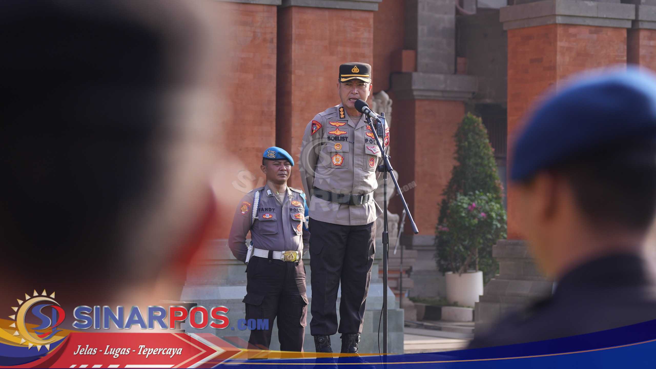 Siap Amankan FBI NAA, Polda Bali Gelar Apel Kesiapan Personel