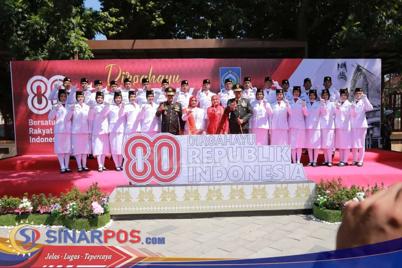Kapolda NTB Hadiri Puncak Peringatan Detik-Detik Proklamasi RI di Lapangan Bumi Gora