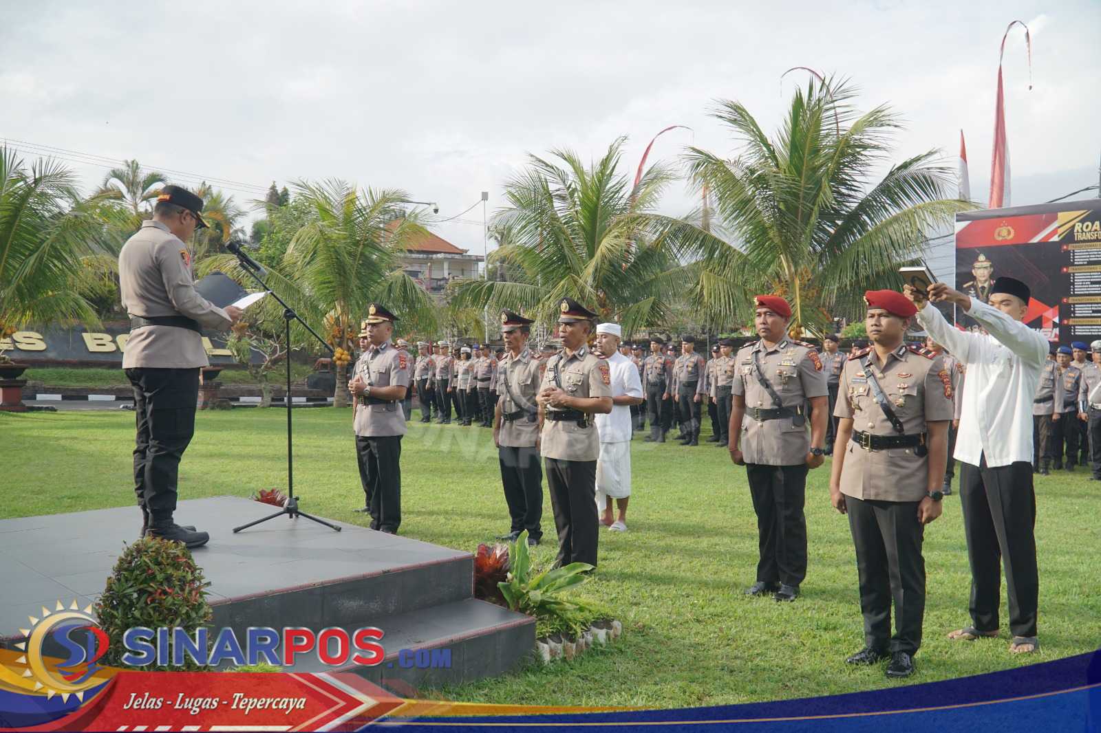 Kapolres Bangli Pimpin Langsung Sertijab Tiga Pejabat Utama Hari Ini