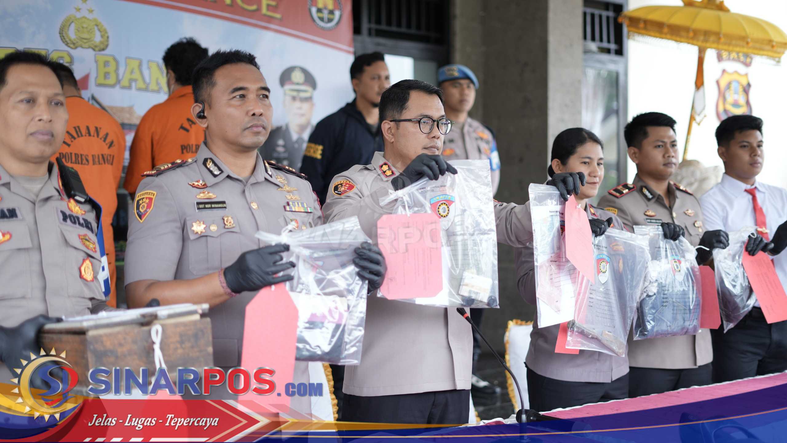 Lampaui Target, Polres Bangli Berhasil Ungkap 4 Kasus Pencurian Dalam Operasi Sikat Agung 2025