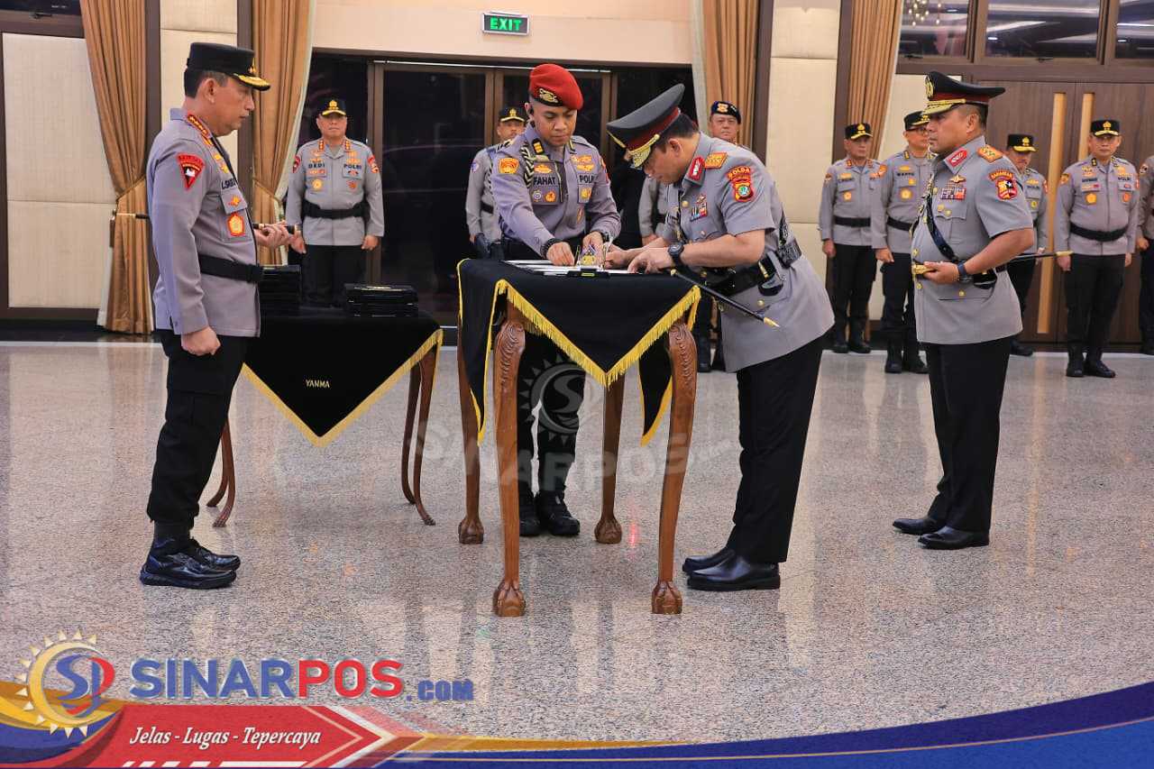 Kapolri Pimpin Sertijab dan Pelantikan Pejabat Tinggi Polri