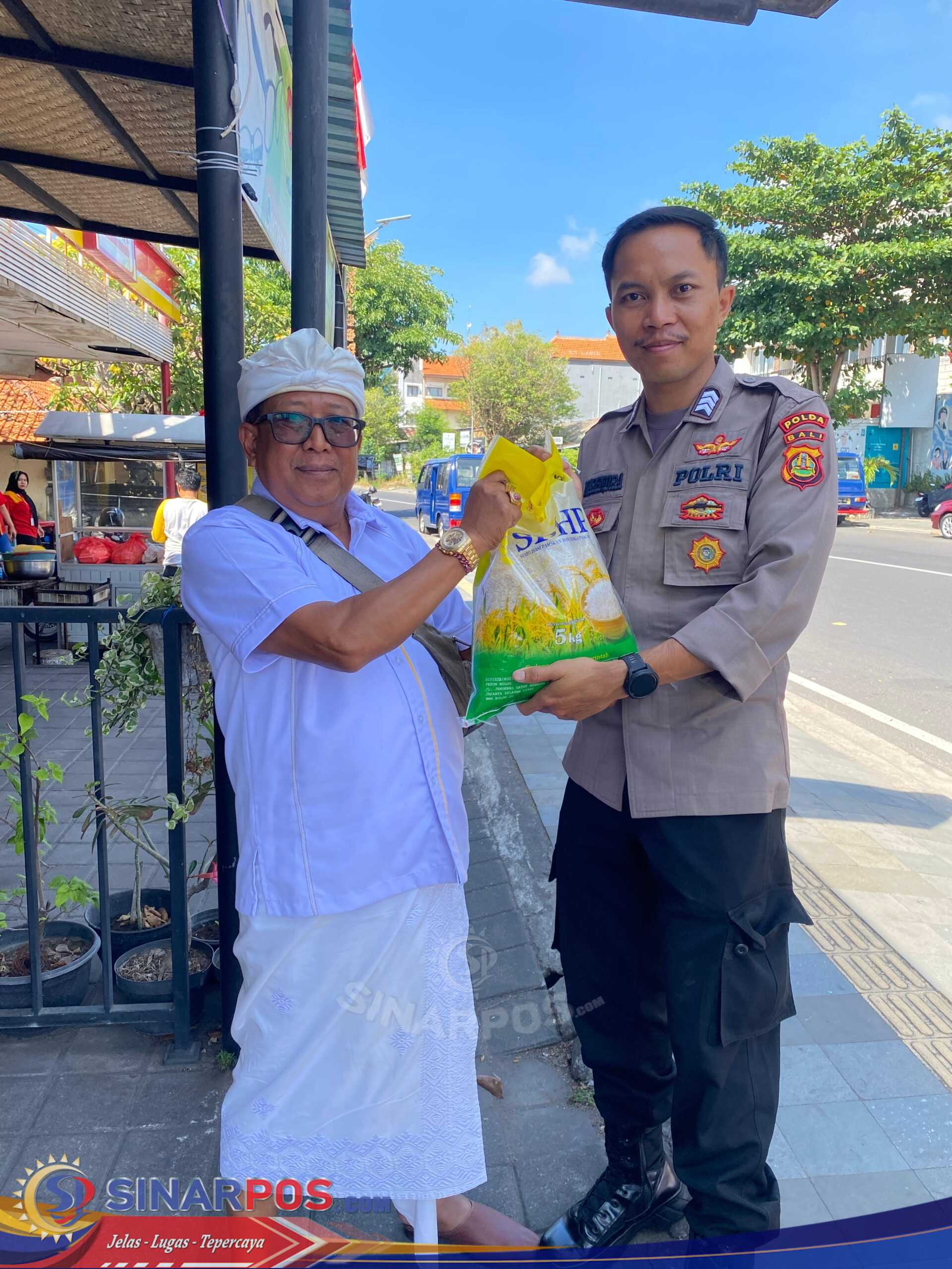 kegiatan Pangan Murah Direktorat Pembinaan Masyarakat Polda Bali dalam Rangka Stabilisasi pasokan dan harga pangan Beras SPHP