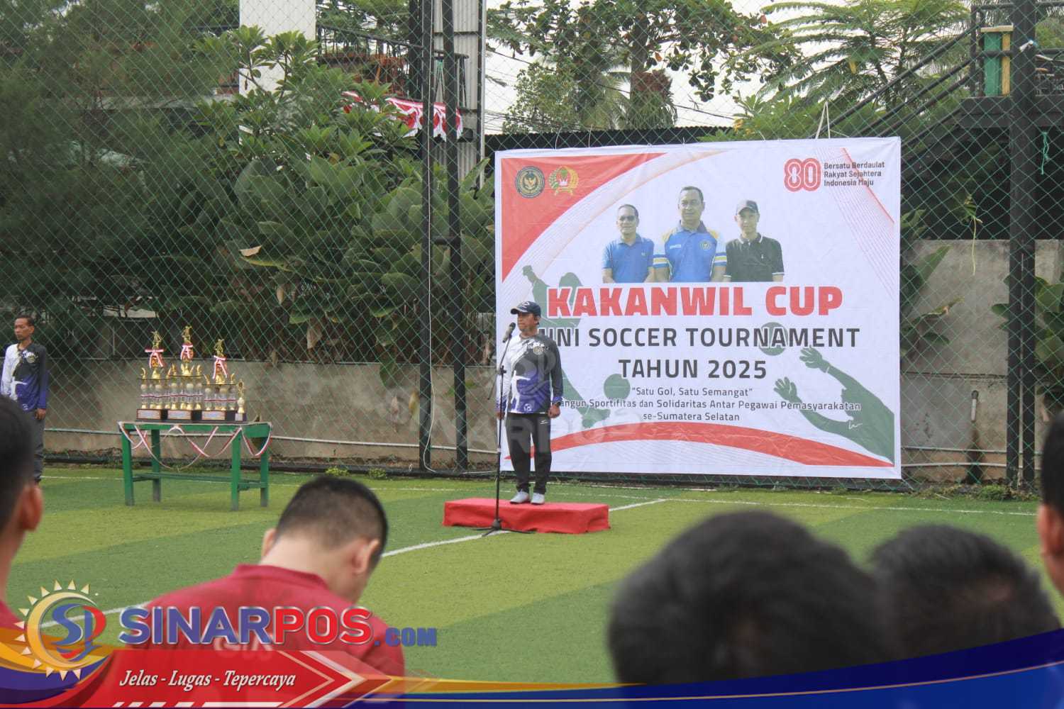 Resmi Dimulai: Semangat Solidaritas Dalam Turnamen Mini Soccer Kakanwil CUP Pemasyarakatan