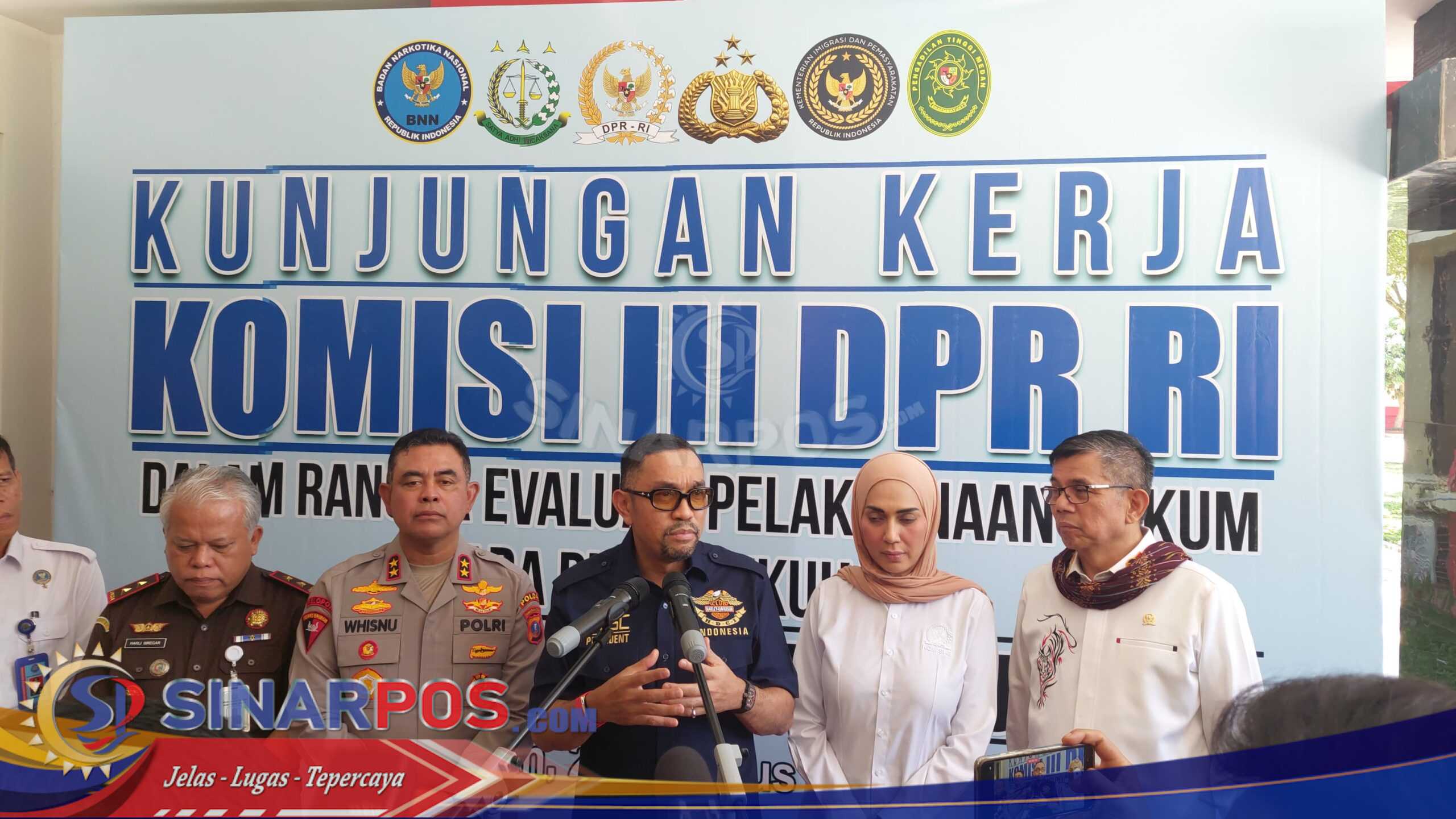 Komisi III DPR RI Apresiasi Langkah Tegas Polda Sumut dalam Penegakan Hukum Narkotika