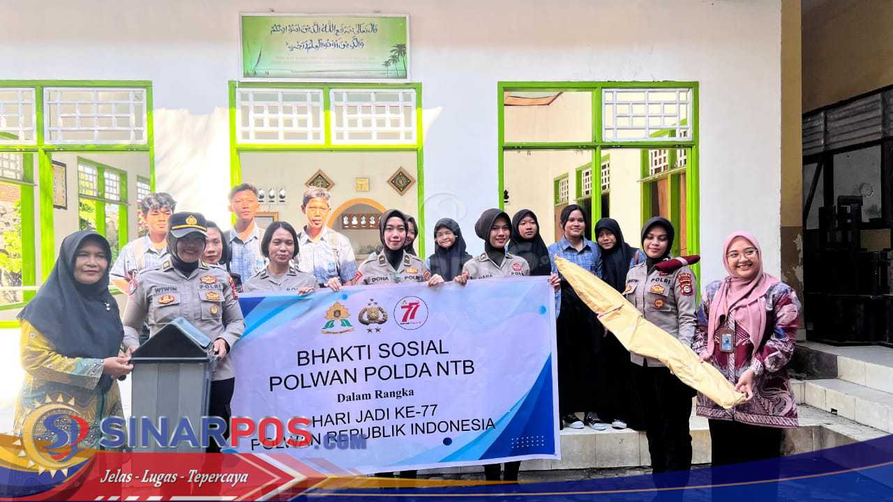 Polwan Polda NTB Gelar Bakti Religi, Tunjukkan Kepedulian untuk Kebersamaan