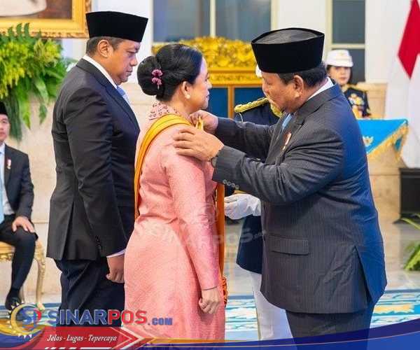 Puan Terima Penghargaan Bintang RI Utama Dari Istana: Amanah untuk Rakyat