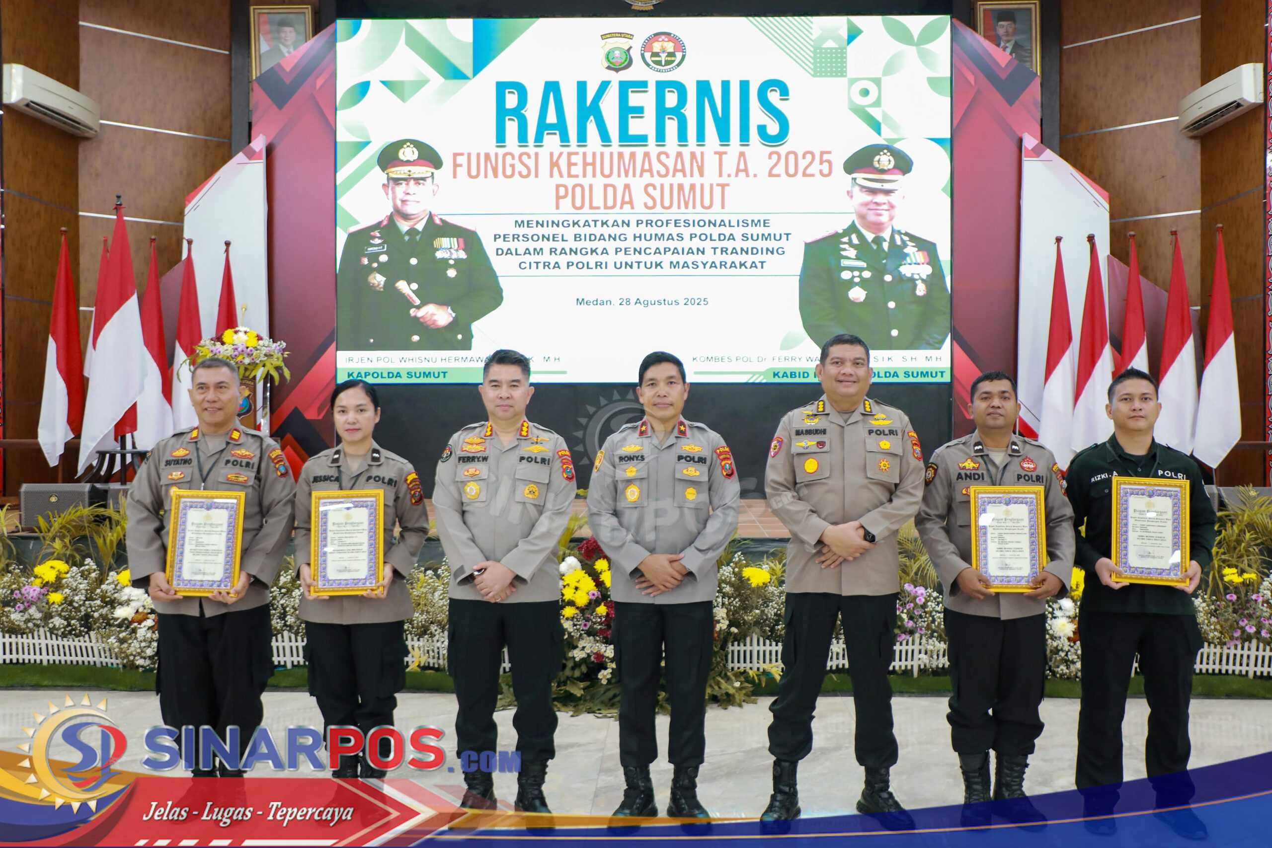 Gelar Rakernis Kehumasan, Bidhumas Polda Sumut Perkuat Peran Humas Sebagai Ujung Tombak Citra Polri