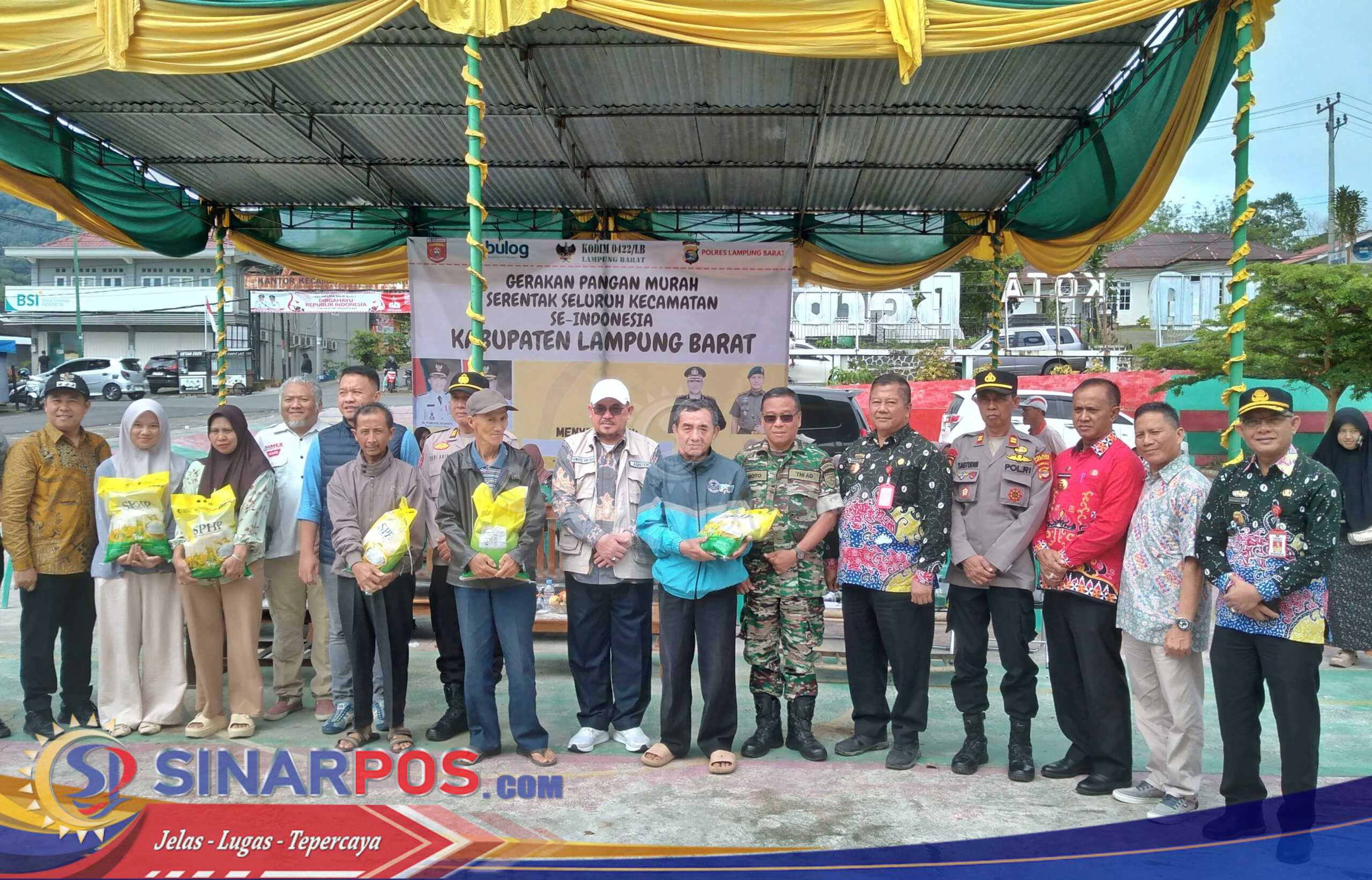 Lampung Barat Gelar Gerakan Pangan Murah Serentak Lampung Barat Gelar Gerakan Pangan Murah Serentak