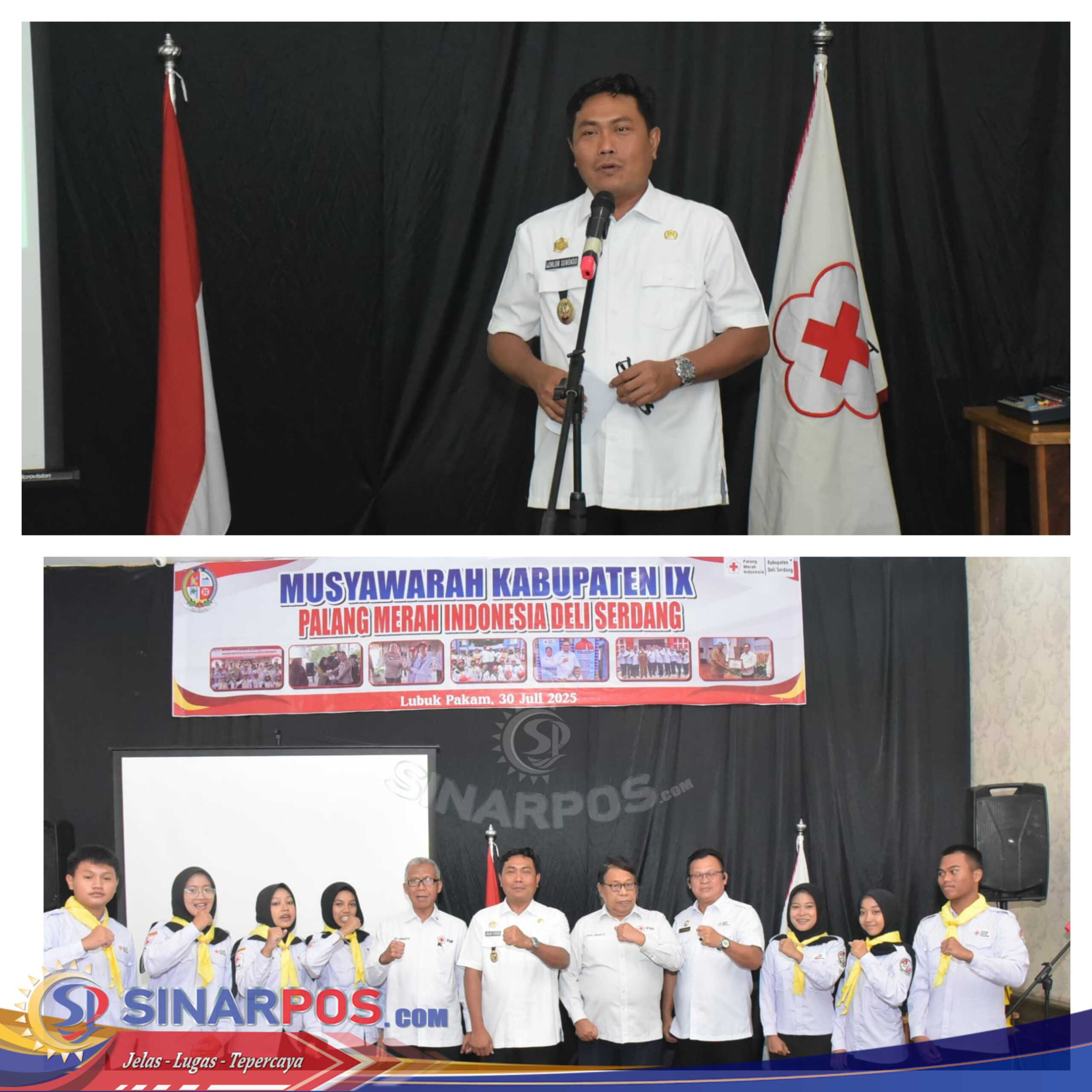 Wabup Deliserdang Beri Apresiasi Semangat dan Spirit PMI Sejalan dengan Visi Deli Serdang Sehat