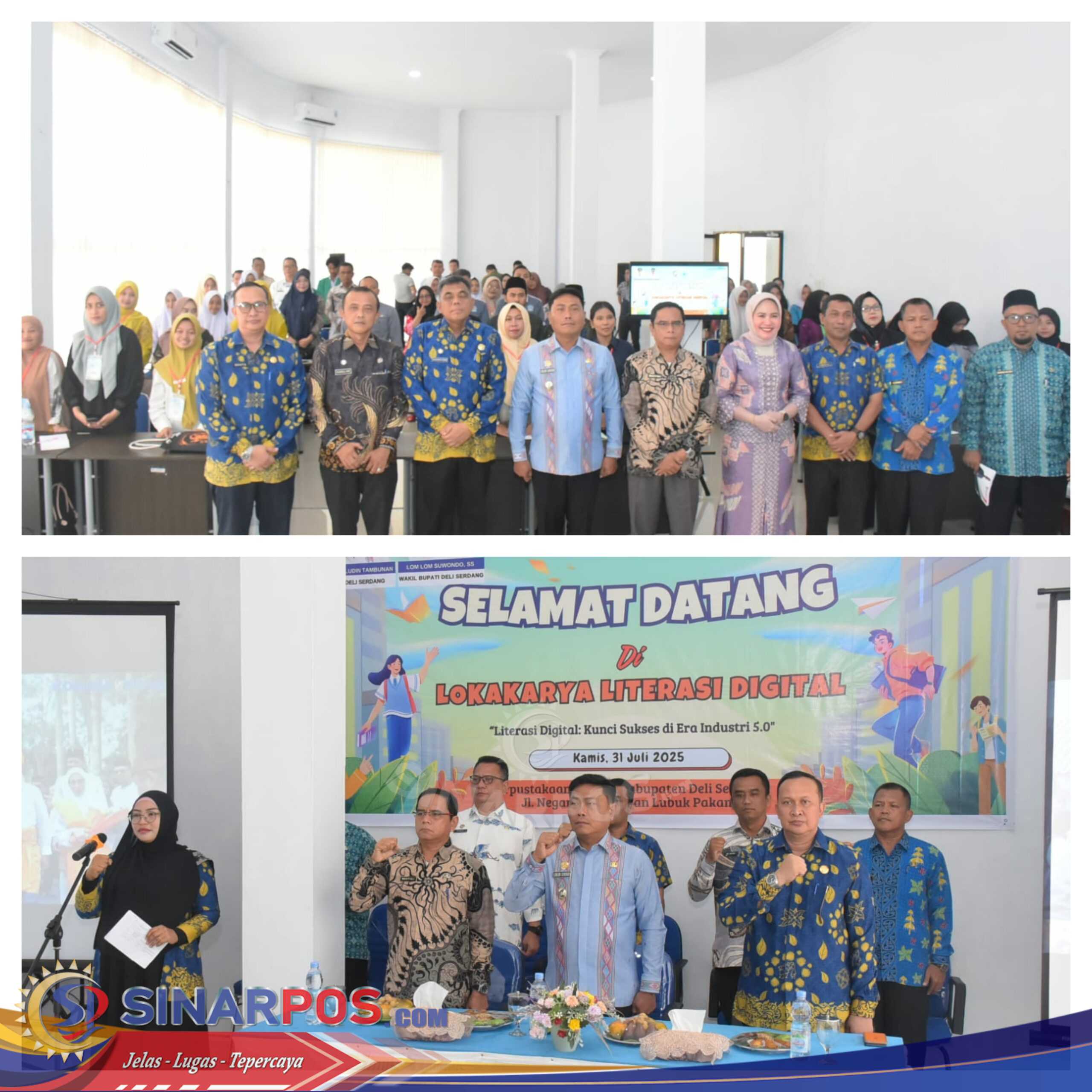 Lom-lom Suwondo Buka Lokakarya Literasi Digital, Wabup: Seluruh Aspek Kehidupan Masyarakat Sudah Berbasis Digital Lom-lom Suwondo Buka Lokakarya Literasi Digital, Wabup: Seluruh Aspek Kehidupan Masyarakat Sudah Berbasis Digital