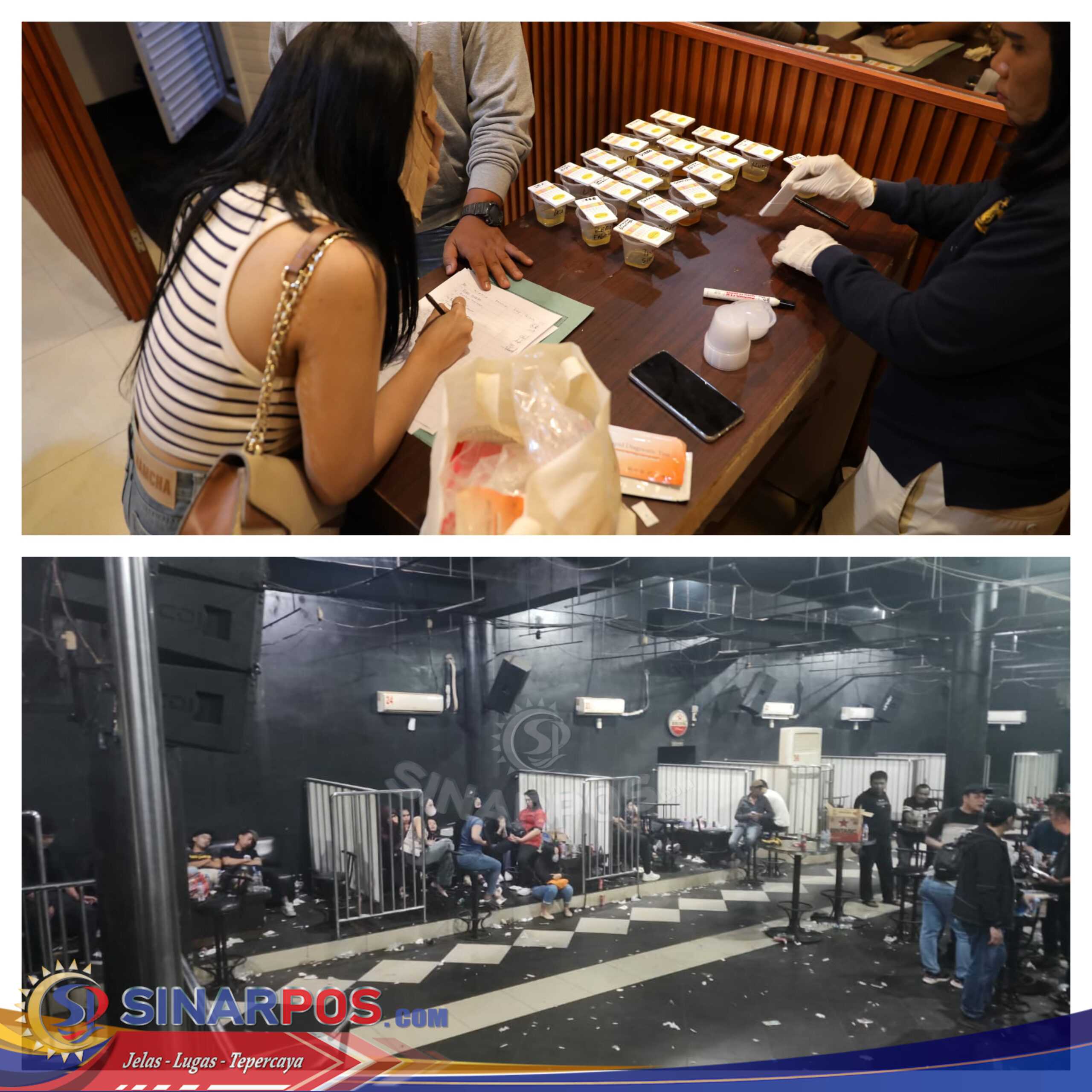 Ditresnarkoba Polda Sumut Gerebek Diskotek Cafe Duku Indah Kutalimbaru Deliserdang, 27 Orang Positif Narkoba