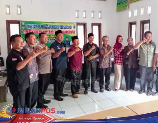 Musdes Pembentukan Koperasi Merah Putih Pekon Pagar Bukit Induk Kecamatan Bangkunat Sukses Digelar