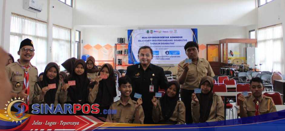 Disdukcapil Ciamis Layani Disabilitas dalam Gebyar Adminduk Jawa Barat, Catat 10 Perekaman KTP-el dan 77 KIA